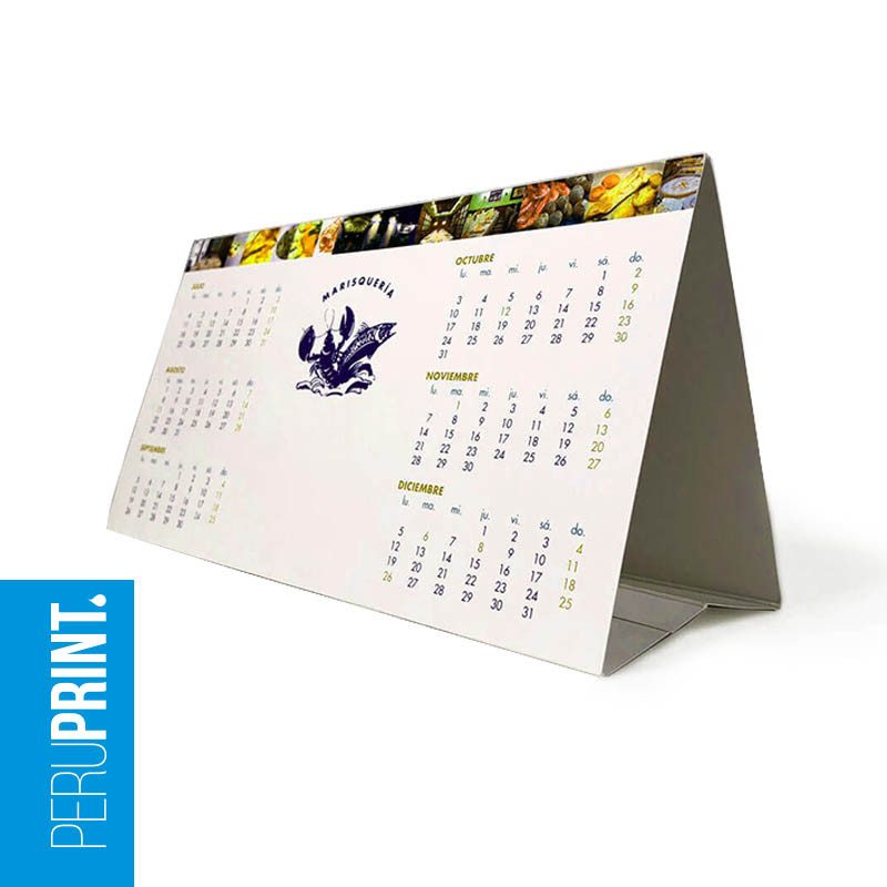 Calendarios de Escritorio Personalizados 2026 (100 und) – Merchandising Corporativo Premium - M4