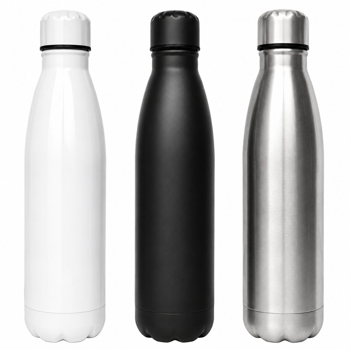 Botella de Acero Inoxidable 650ml Personalizada x100 | Tomatodo Corporativo Publicitario