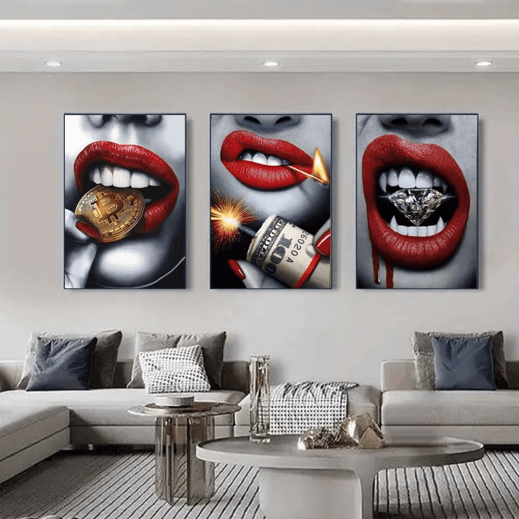 Cuadros Decorativos de 3 Piezas Personalizados | Decoración Moderna para Hogar y Oficina - Imagen 8