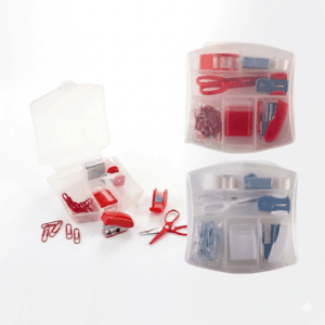 Estuche de Plástico Blanco Personalizado x100 | Merchandising Corporativo y Artículos Publicitarios