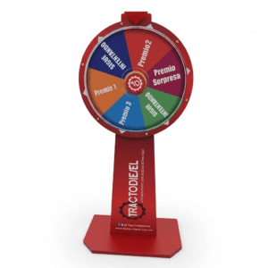 Ruleta MDF Personalizada | Ruleta Publicitaria para Eventos y Activaciones BTL